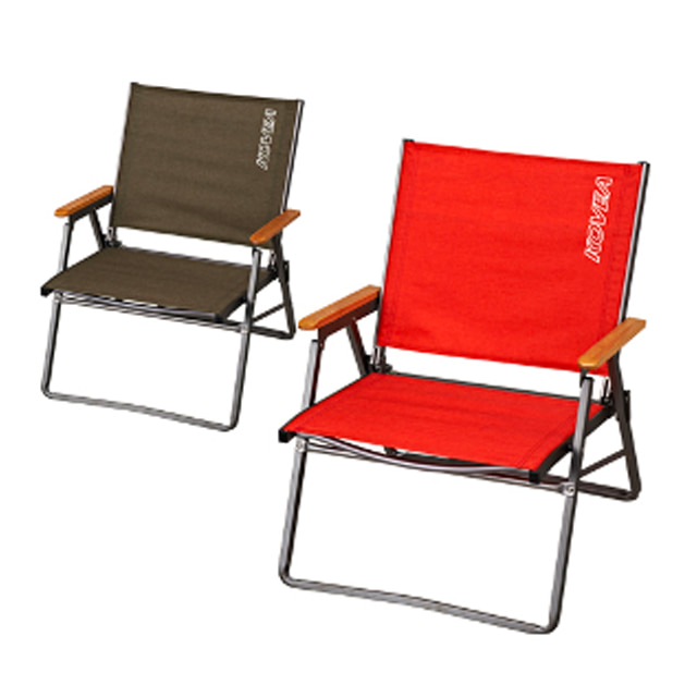 KOVEA 코베아  티탄 플랫 체어Ⅱ L 2가지 색상 접이식 휴대용 여외용 캠핑 의자