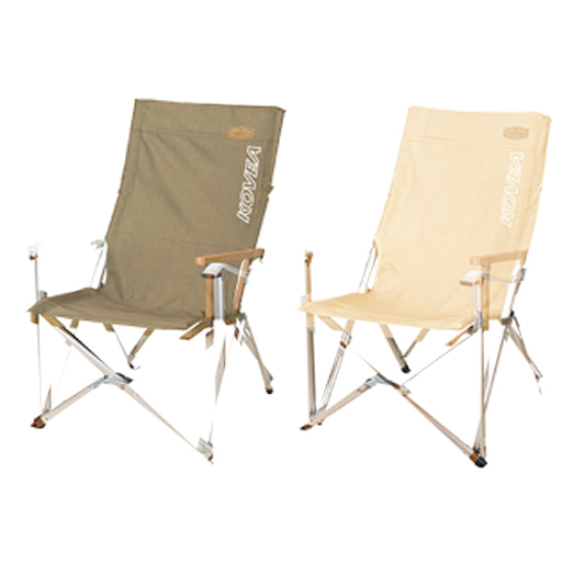 KOVEA 코베아 필드 럭셔리 체어 II (아이보리,카키) 접이식 휴대용 야외용 캠핑의자