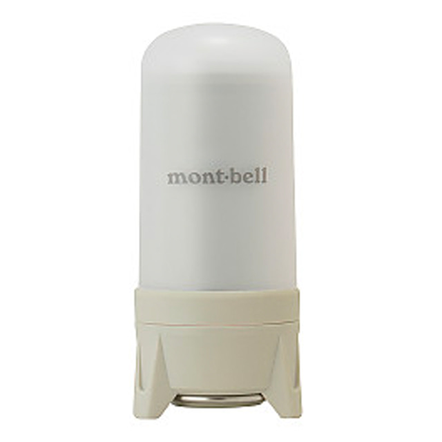 몽벨 montbell 컴팩트 랜턴 웜 아이보리 LED 건전지식 캠핑