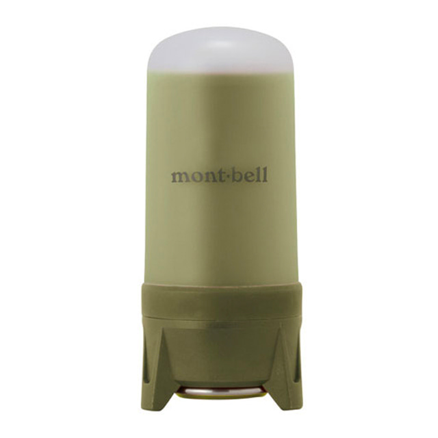 몽벨 montbell 컴팩트 랜턴 웜 다크그린 LED 건전지식 캠핑