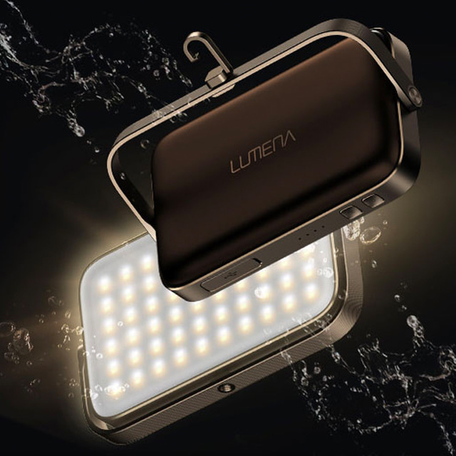 루메나 LUMENA 플러스 2세대 LED 캠핑랜턴 2가지 색상 충전식 usb 캠핑
